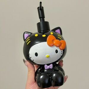 Rare HTF Sanrio Hello Kitty Black Cat Costume Lotion Soap Dispenser Kawaii Cute